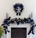 Winter Blue Garland
