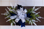 Winter Blue Table Centerpiece