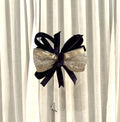 Dark Navy Sparkle Gift Sized Bow